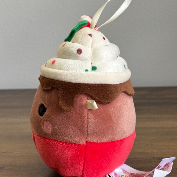 Squishmallows Ornament SIVI THE HOT CHOCOLATE 4” Plush Stuffed Animal 2023 - Picture 5 of 12